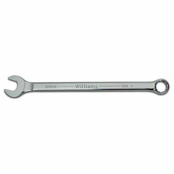 Williams Combination Wrench, 9/16 Inch Opening, Rounded, Standard JHW1218SC